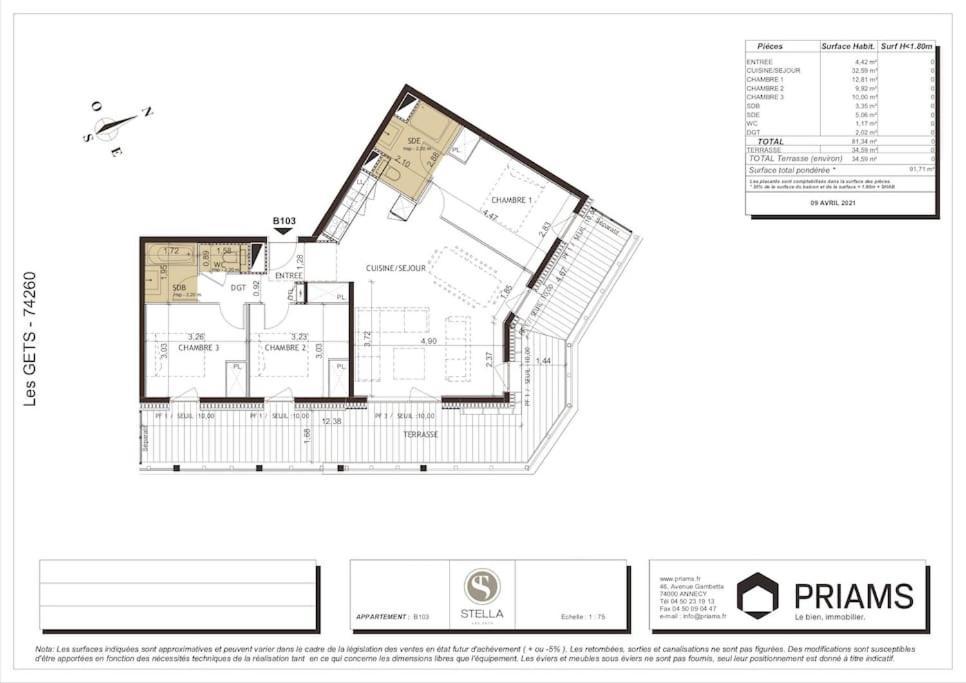 Appartement De Standing Plein Centre Station, 50M Des Pistes Les Gets Exterior foto