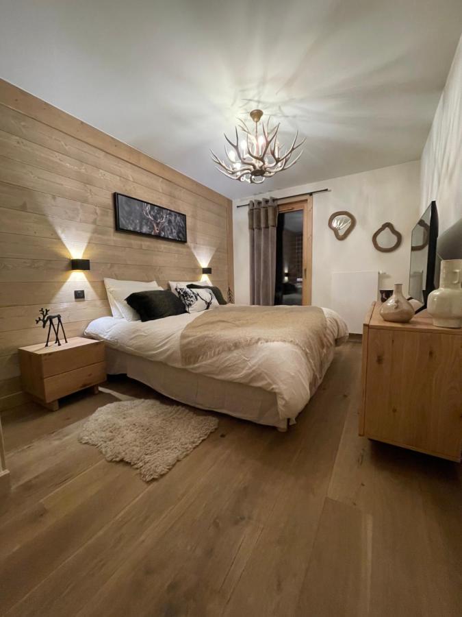 Appartement De Standing Plein Centre Station, 50M Des Pistes Les Gets Exterior foto