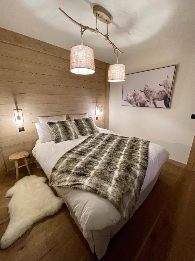 Appartement De Standing Plein Centre Station, 50M Des Pistes Les Gets Exterior foto